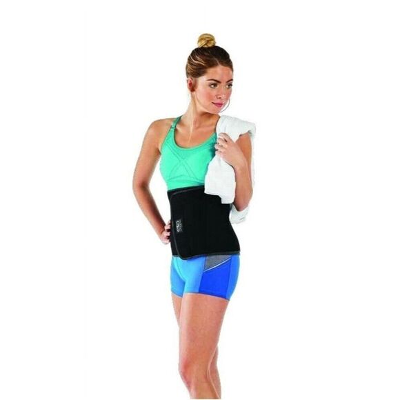 Athletic Works 10" Waist Trimmer Adjustable Grip Strip + Stretch, Fits up to 60" - Picture 1 of 8